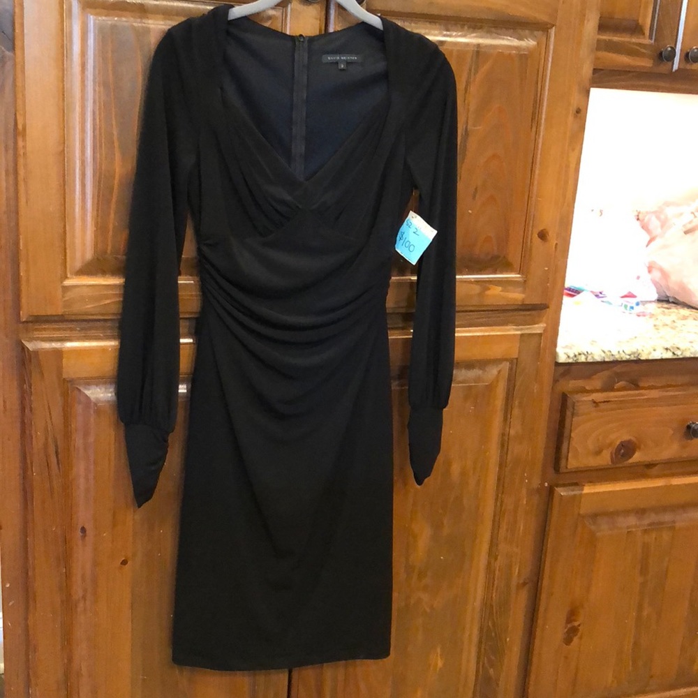 Black David Meister Dress
